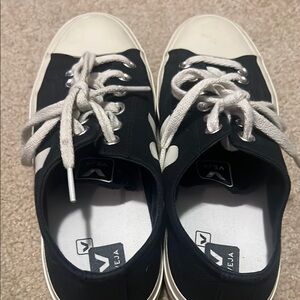 Veja Black and White Sneakers